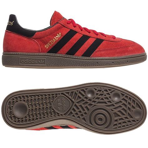zwart met rode strepen adidas